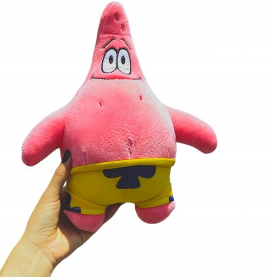 Spongebob Patryk Rozgwiazda Maskotka Pluszowa Duża Zabawka 33 cm