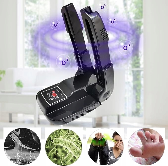 OZONOWA SUSZARKA do BUTÓW OZONEM RĘKAWIC CZAPEK OSUSZACZ NAWIEWEM OZONATOR