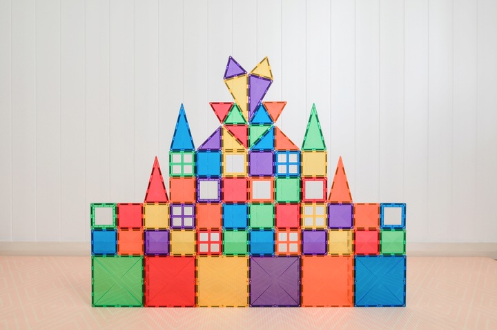 Klocki magnetyczne konstrukcyjne Starter Pack 60 el. Connetix zestaw start