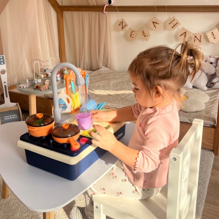 zlewozmywak ZLEW KRAN WODA ZESTAW AKCESORIA GOTOWANIE WARZYWA GARNKI WOOPIE