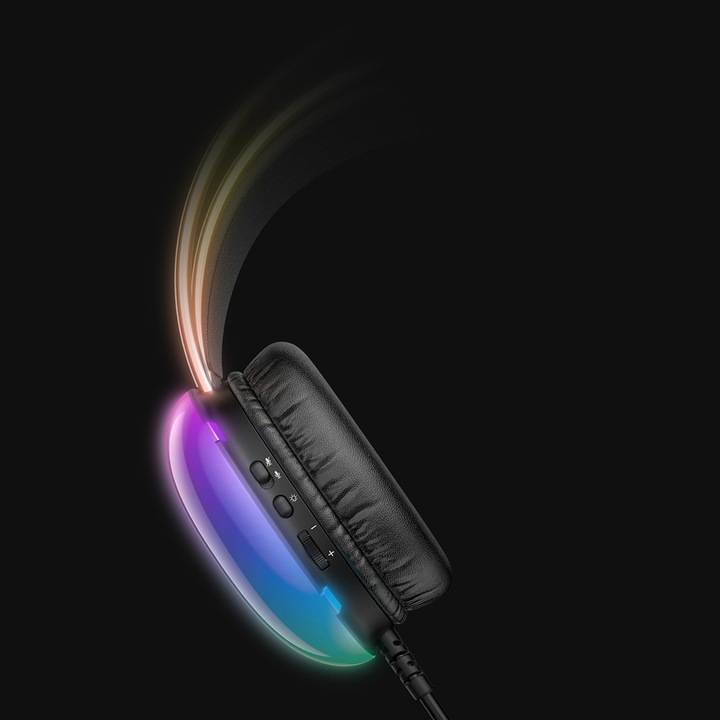 ONIKUMA X25 SŁUCHAWKI GAMINGOWE NAUSZNE PRZEWODOWE Z MIKROFONEM DO PC RGB
