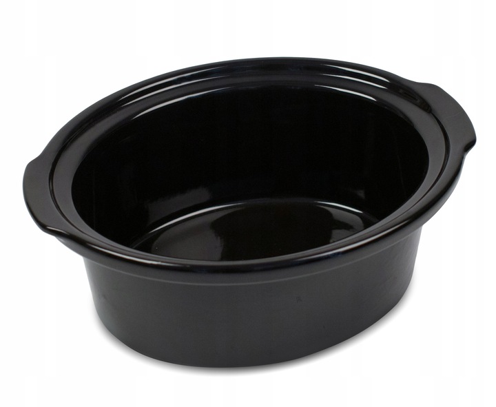 Wolnowar Garnek ceramiczny Slow Cooker Yoer INOX LCD 280W 4,5L +Programator