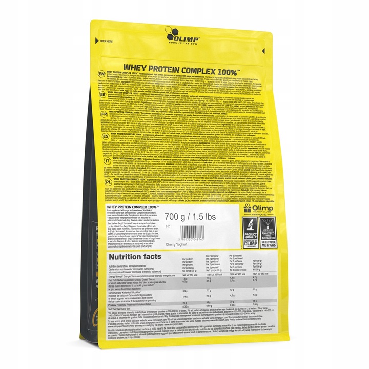 OLIMP WHEY PROTEIN COMPLEX 600g WPC WPI BIAŁKO