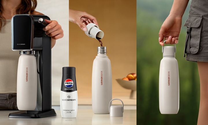 Butelka termiczna SodaStream Fizz&go Cool 0,9 l metalowa butelka | MIĘTOWY