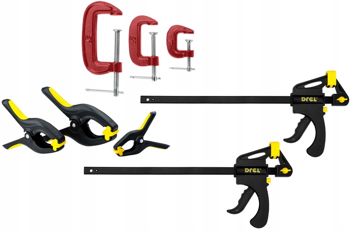 Ścisk stolarski szybkozaciskowy 900mm