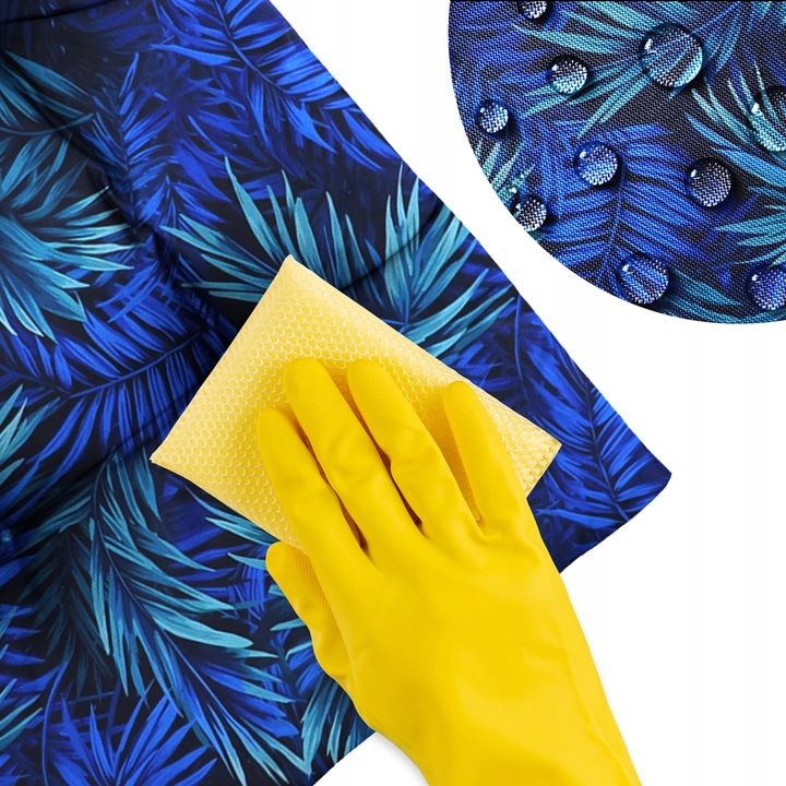 WODOODPORNA PODUSZKA NA LEŻAK OGRODOWY FOTEL PLAŻOWY TURYSTYCZNY GRUBA