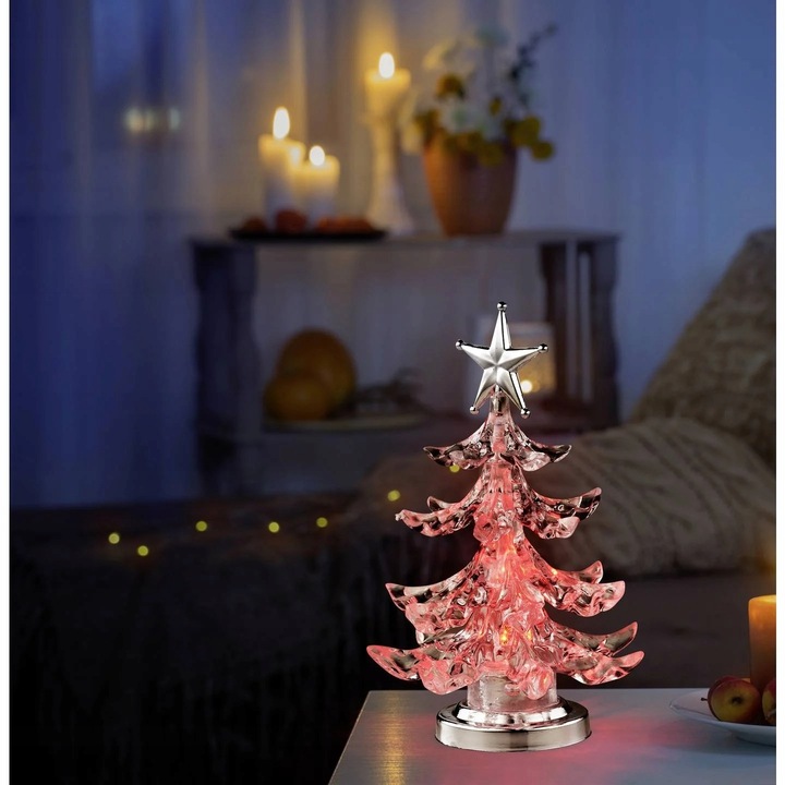 Choinka USB na biurko RGB DEKORACJA Ozdoby świąteczne figurka LED