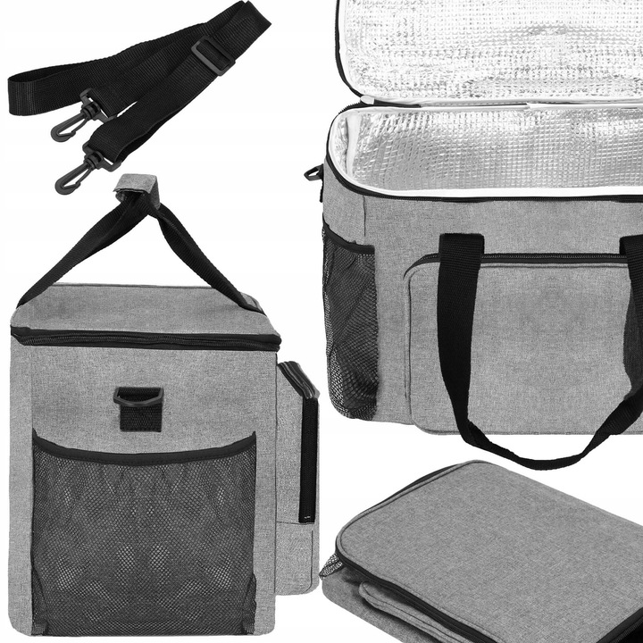 TORBA TERMICZNA ŚNIADANIOWA IZOLACYJNA NA JEDZENIE PIKNIK PLAŻĘ LUNCH BOX