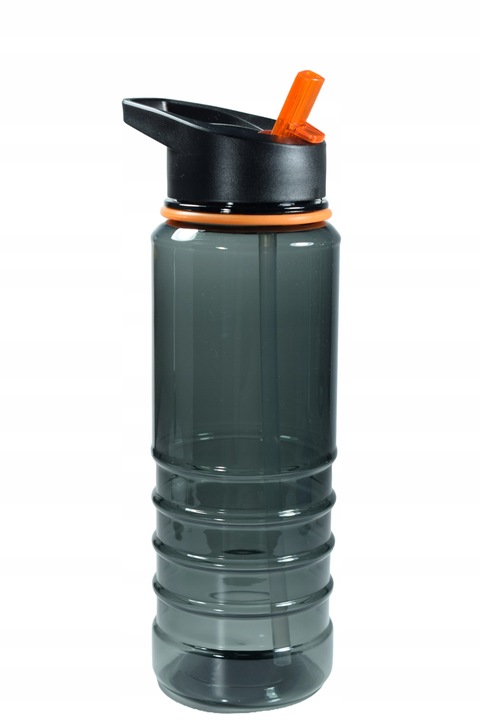 Butelka na wodę / bidon Melianda 750ml pomarańczowe wstawki NA SIŁOWNIĘ