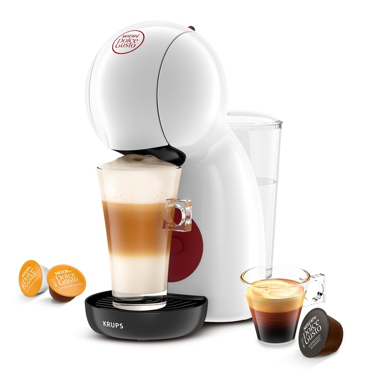 EKSPRES KAPSUŁKOWY DO KAWY KRUPS PICCOLO XS KP1A3110 DOLCE GUSTO BIAŁY