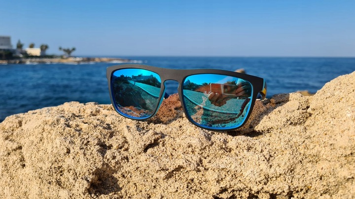 OKULARY PRZECIWSŁONECZNE MĘSKIE DAMASKIE POLARYZACYJNE LUSTRZANE POLARIZED