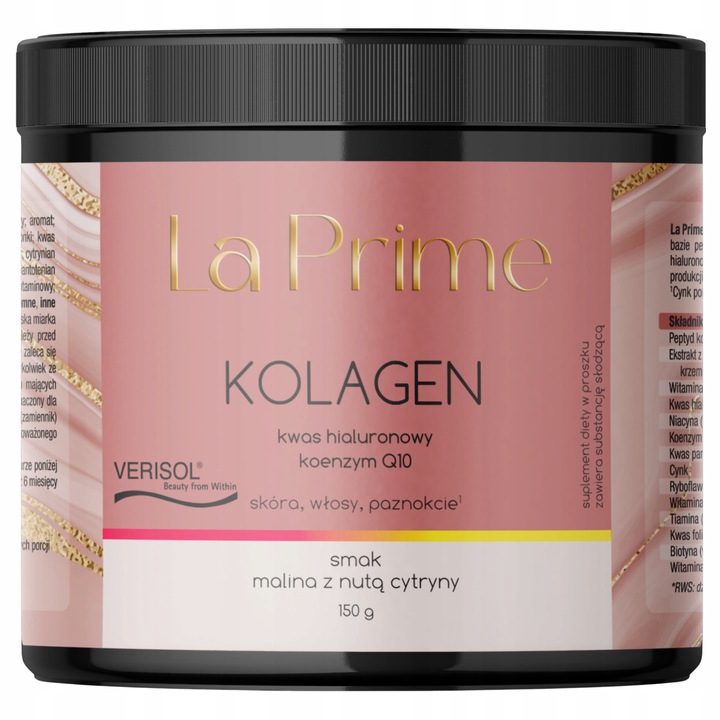 KOLAGEN COLLAGEN LA PRIME W PROSZKU Wołowy Do Picia Skóra Włosy Paznokcie