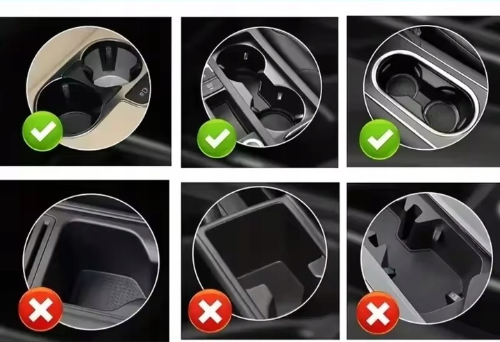 Uchwyt do samochodu na kubek napoje kawę butelkę picie organizer cup holder