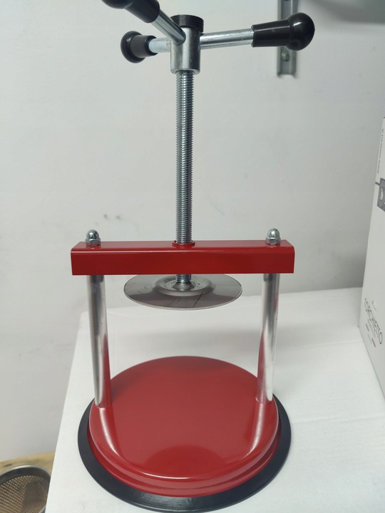 Włoska prasa wyciskarka do owoców wina sera nalewek moszczu 5 L