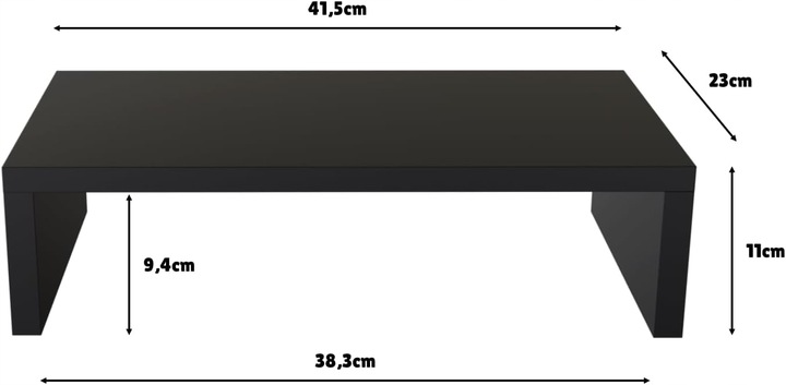 PODSTAWKA POD MONITOR ERGONOMICZNA NADSTAWKA NA BIURKO PONOSI EKRAN O 11 CM