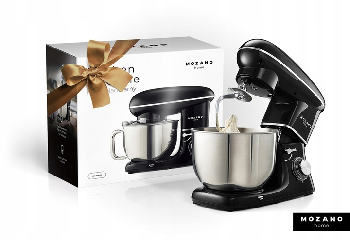 ROBOT KUCHENNY MIKSER PLANETARNY MISA 6.2L MOCNY 3 MIESZADŁA + PRZEPISY