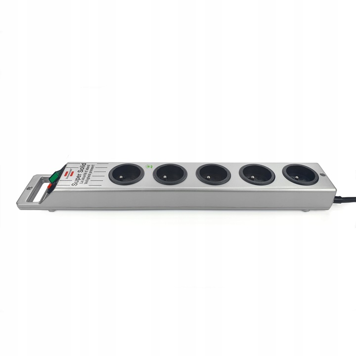 Przedłużacz Listwa Zasilająca Srebrna 5 Gniazd Kabel 2,5m BRENNENSTUHL