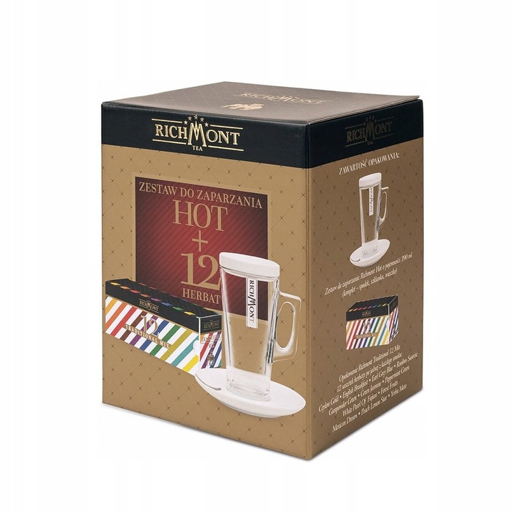 Zestaw Do Zaparzania HOT + 12 Herbat Richmont
