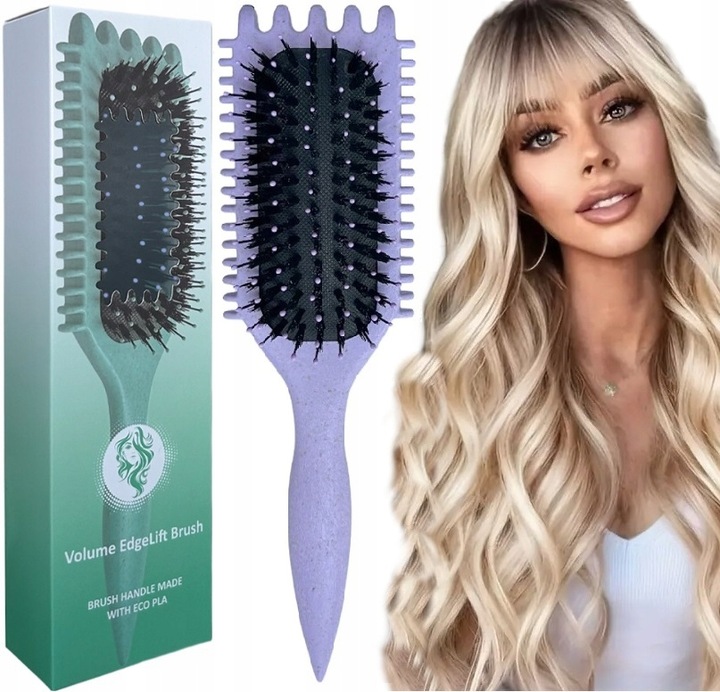 NOWOŚĆ! SZCZOTKA DO WŁOSÓW KRĘCONYCH DEFINIUJĄCA LOKI ZWIĘKSZAJĄCA OBJĘTOŚĆ
