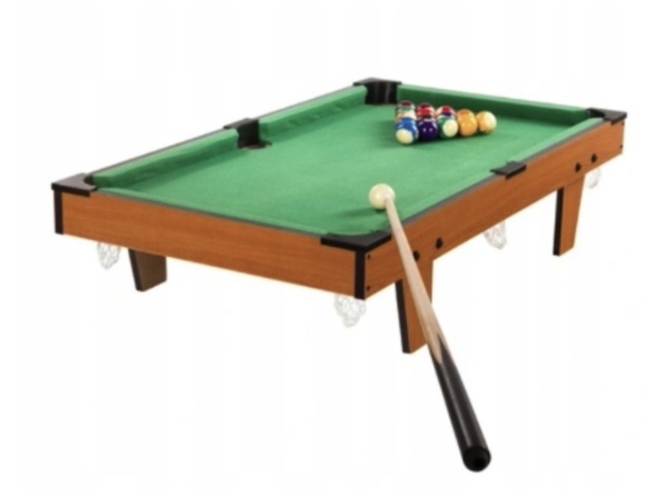ZESTAW MINI STÓŁ DO BILARD-U BILARDOWY POOL BILE