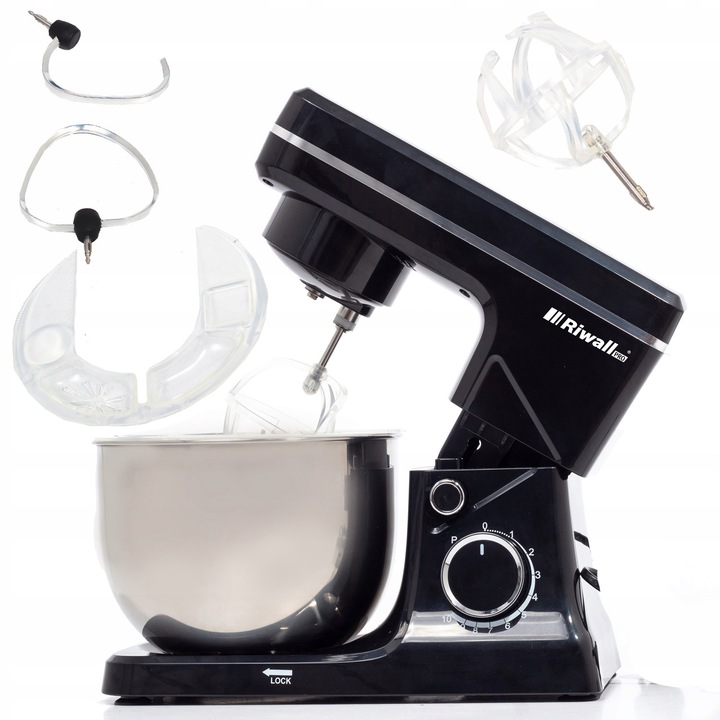 ROBOT KUCHENNY PLANETARNY MIKSER 2500W 7w1 WIELOFUNKCYJNY 4L RIWALL RRP-01