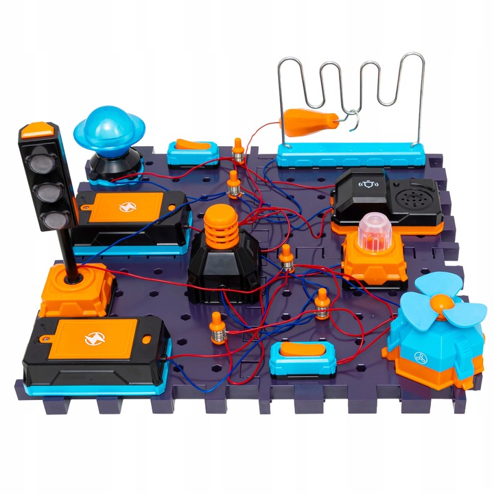 NAUKOWIEC LABORATORIUM ELEKTRONIKI DLA DZIECI ZESTAW EDUKACYJNY DLA DZIECI