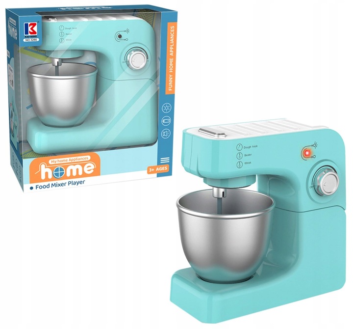 ROBOT PLANETARNY kuchenny MIKSER DLA DZIECI agd ŚWIECI MIKSUJE DŹWIĘK