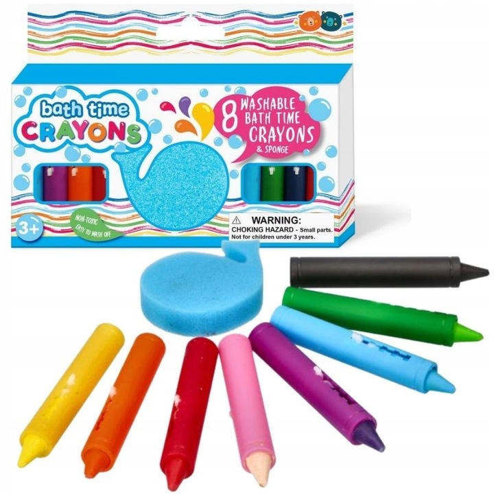 Kredki do kąpieli