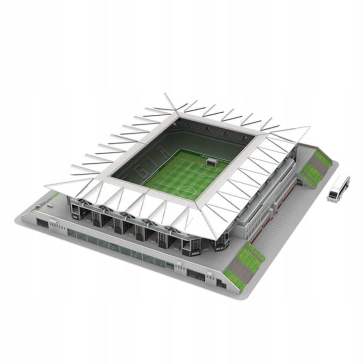 Stadion Miejski Legii Warszawa im. J. Piłsudskiego - LEGIA - Puzzle 3D 154