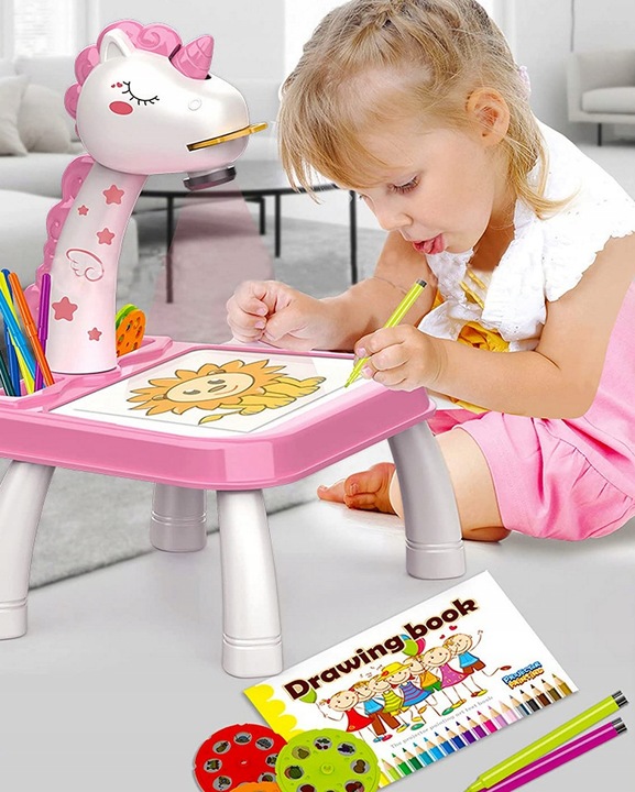 Projektor Rzutnik do Rysowania Stolik Tablica Mazaki