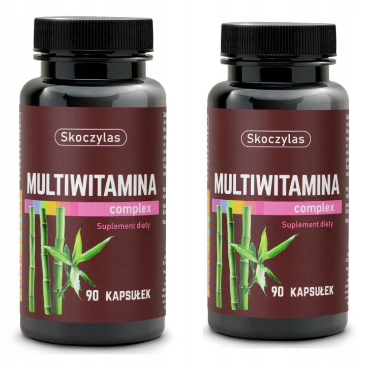 2x Skoczylas MULTIWITAMINA complex KRZEM BOR JOD Witamina B Wapń Żelazo