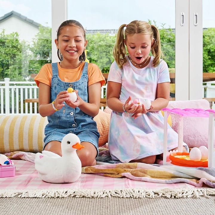 ZURU PETS ALIVE ZESTAW INTERAKTYWNA MAMA KACZKA PLUSZOWA MAMA DUCK + DZIECI