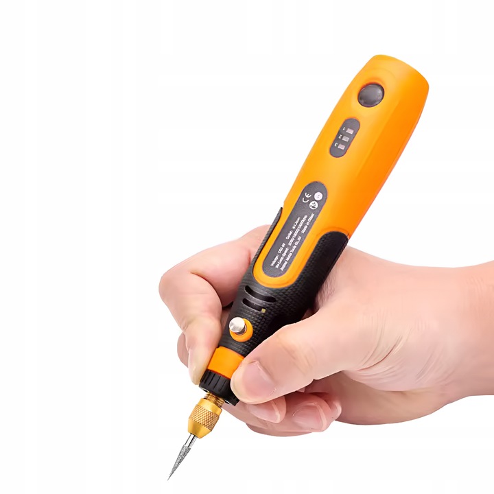 MINI ELEKTRYCZNA SZLIFIERKA WIERTARKA ELEKTRYCZNA POMARAŃCZOWA