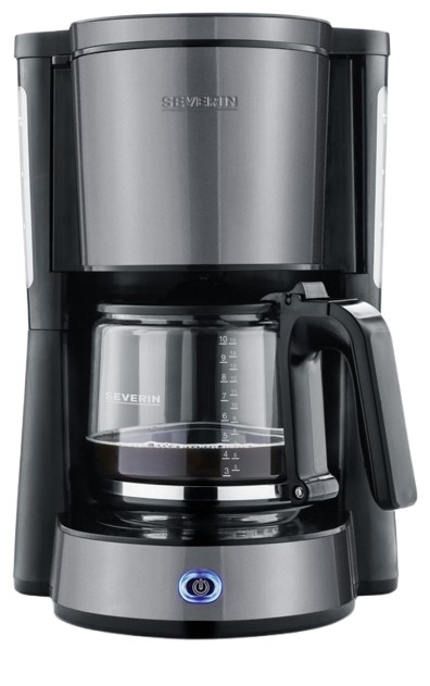 SEVERIN KA 9572 ekspres przelewowy 1000W srebrny/szary