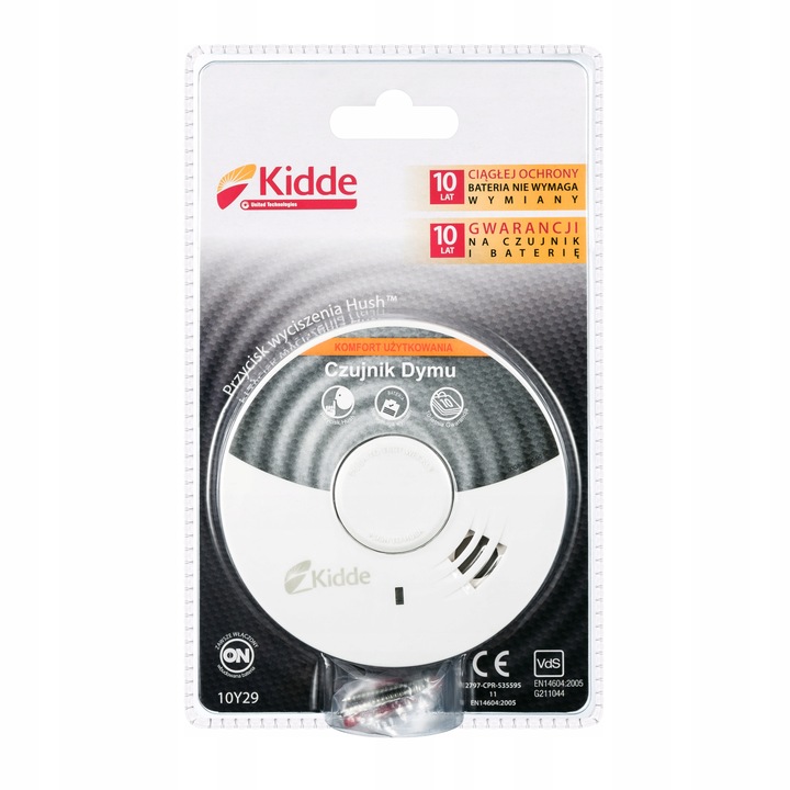 Czujnik przeciwpożarowy dymu KIDDE 10Y29