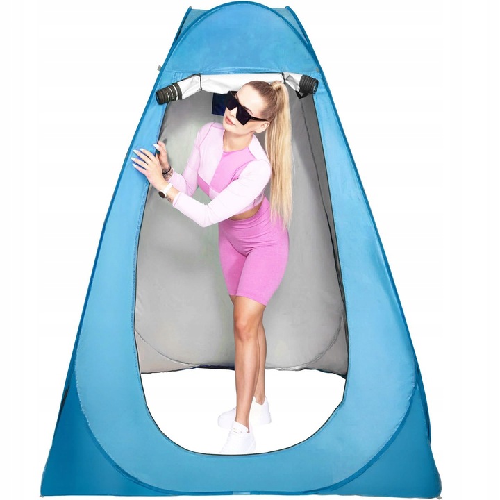 NAMIOT NA PRYSZNIC TOALETA WC PRZEBIERALNIA PRZENOŚNA KEMPINGOWY PLAŻOWY