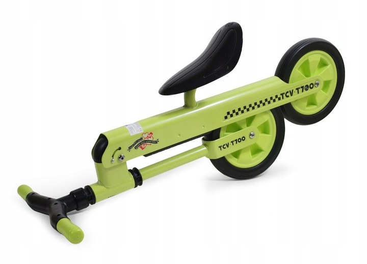 ZIELONY ROWEREK Biegowy SOLIDNY SMJ Składany