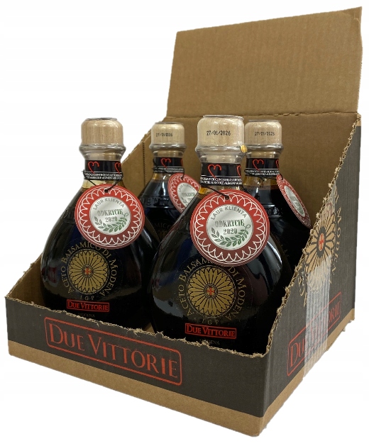 Ocet balsamiczny z Modeny IGP Due Vittorie Gold 250ml N.1 we Włoszech