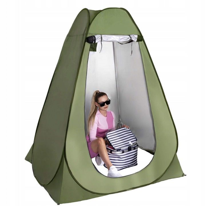 NAMIOT NA PRYSZNIC TOALETA WC PRZEBIERALNIA PRZENOŚNA KEMPINGOWY PLAŻOWY