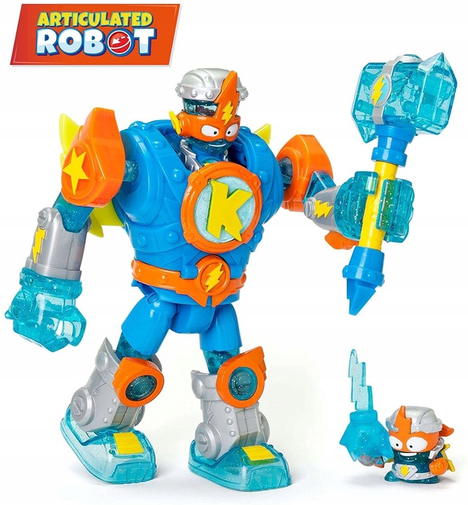 SUPER THINGS ROBOT SUPERBOT KID KAZOOM POWER 15 CM