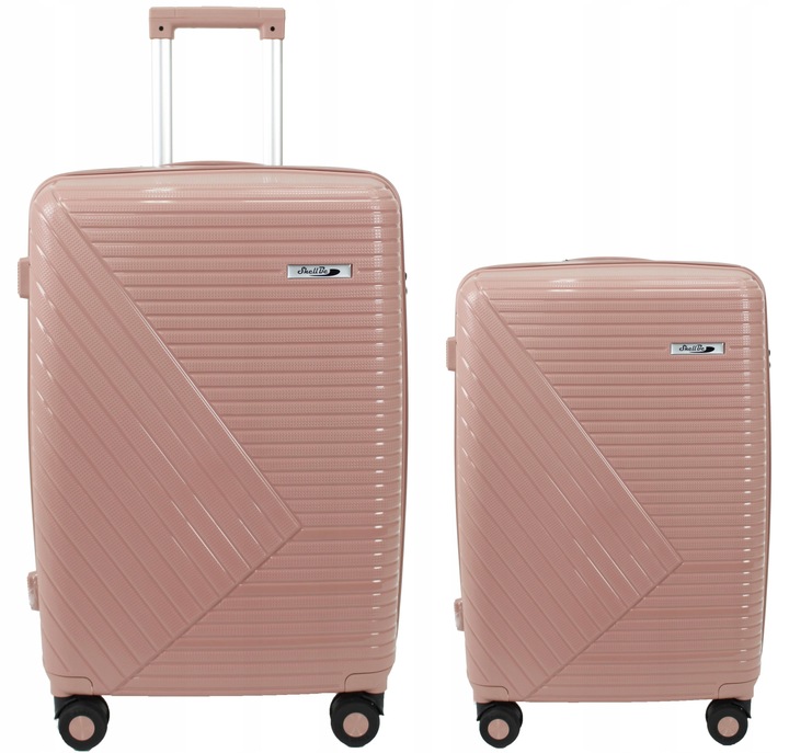 LEKKA WALIZKA PODRÓŻNA PP WYTRZYMAŁA XL MOCNA ŚREDNIA WALIZKA ALUMINIUM