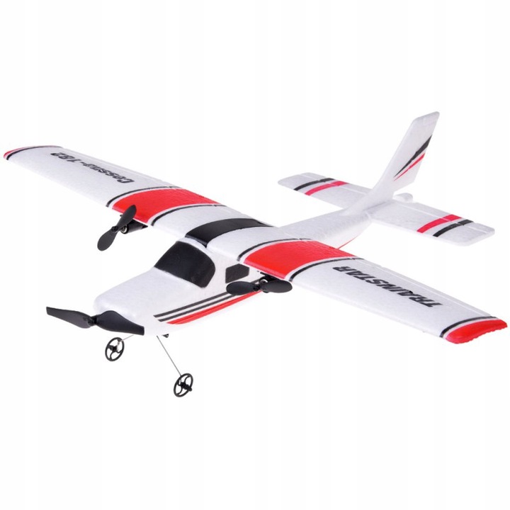 SAMOLOT ZDALNIE STEROWANY LATAJĄCY SZYBOWIEC RC MODEL CESSNA 182 PILOT 2,4
