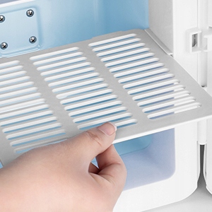 MINI PRZENOŚNA LODÓWKA 10 LITRÓW 12V 230V LUSTRZANA