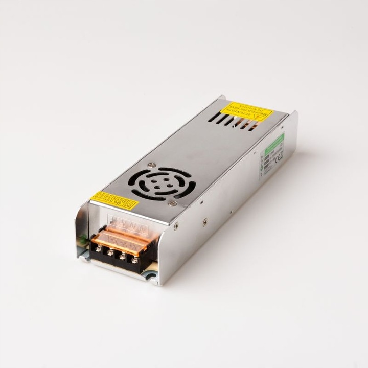 ZASILACZ TRANSFORMATOR LED 500W 12V 40A IP20 SLIM