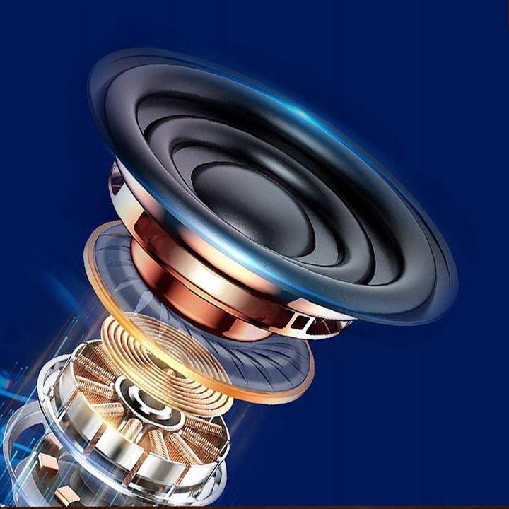 ZESTAW KARAOKE 2 MIKROFONY BEZPRZEWODOWY PRZENOŚNY GŁOŚNIK BLUETOOTH LED