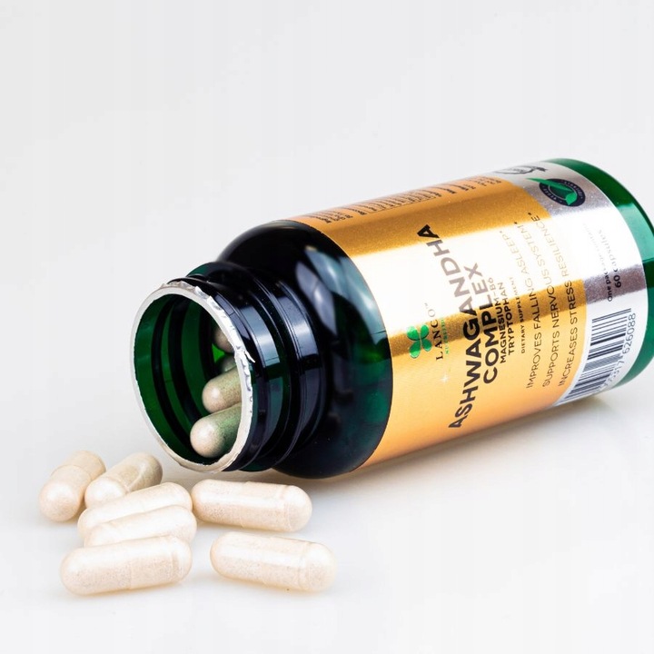 ASZWAGANDA + mocne dodatki - aż 60 kapsułek