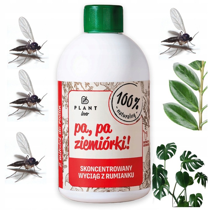 Pa, pa ziemiórki 500ml | Plant lover | na ziemiórki w roślinach| Plantlover