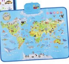 ELEFUN INTERAKTYWNA MAPA ŚWIATA ZWIERZĄT