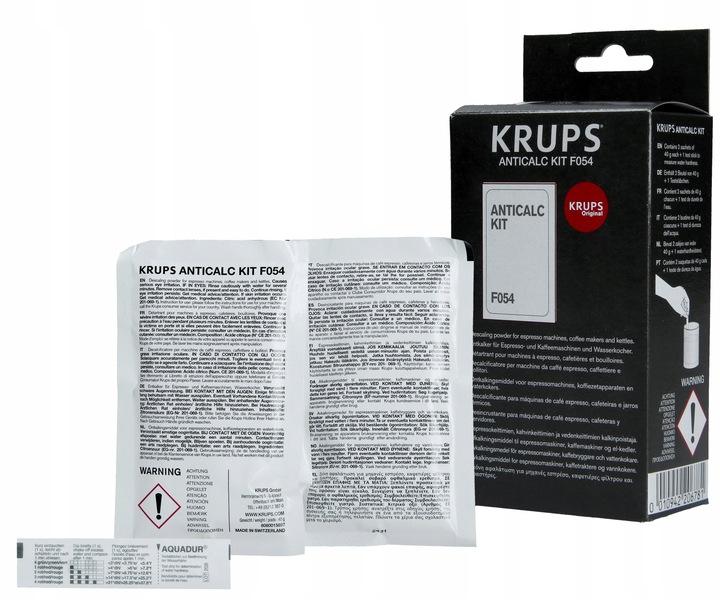 Zestaw do czyszczenia ekspresów KRUPS