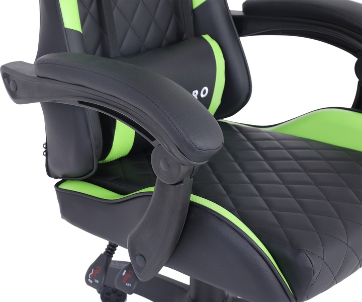 FOTEL GAMINGOWY KUBEŁKOWY BIUROWY KRZESŁO GRACZA CARBON OBROTOWY PORZĄDNY